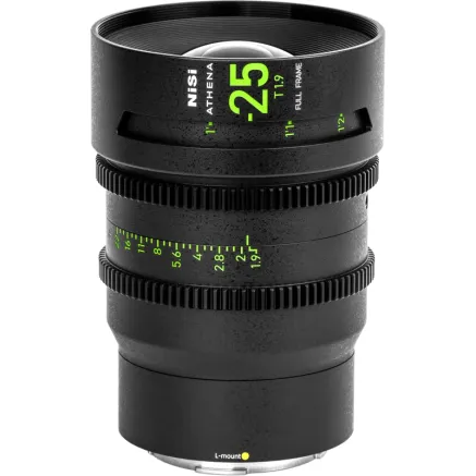 NISI CINE LENS ATHENA PRIME 25MM T1.9 L-MOUNT 25MM T1.9 L-MOUNT
