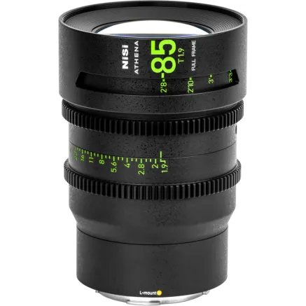 NISI CINE LENS ATHENA PRIME 85MM T1.9 L-MOUNT 85MM T1.9 L-MOUNT