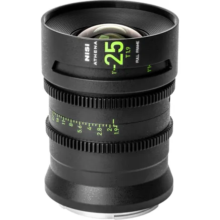 NISI CINE LENS ATHENA PRIME 25MM T1.9 FUJI G-MOUNT 25MM T1.9 G-MOUNT