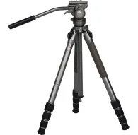 Video Tripods - SIRUI PILOT SERIES ALU TRIPOD GT04+GT5 VIDEOHEAD GREY GT04+GT5 - quick order from manufacturerVideo Tripods - SIRUI PILOT SERIES ALU TRIPOD GT04+GT5 VIDEOHEAD GREY GT04+GT5 - quick order from manufacturer
