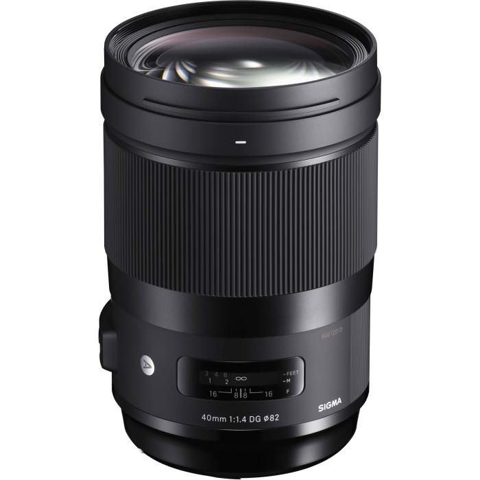 Objektīvi - Sigma 40mm f/1.4 DG HSM Art lens for Canon - быстрый заказ от производителя
