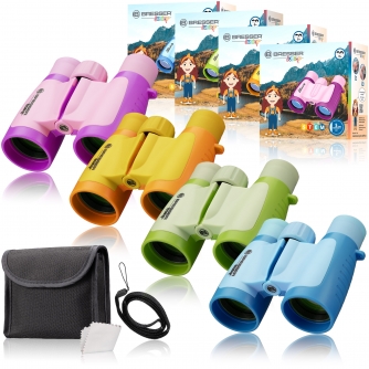 BRESSER JUNIOR 3x30 Childrens Binoculars in different Colours