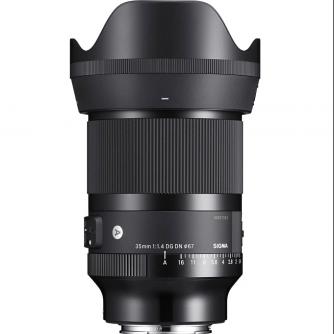 Objektīvi un aksesuāri - Sigma 35mm F1.4 DG DN new Sony E-mount ART noma
