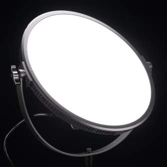 LED Gaismas paneļi - Bresser BR-S200B Bi-Color ar maināmu temperatūru mīkstais LED lukturis apaļs 3200K - 5600K 200W noma - ātri pasūtīt no ražotāja