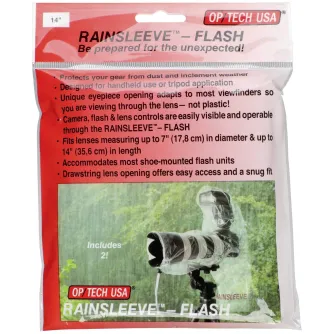 Rain Covers - 1x2 OP Tech Rain-Sleeve protection for camera with Flash - buy today in Master Foto store and with delivery