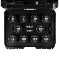 CINEMA видео объективы - DZOFilm Vespid Prime 10-Lens Kit (16 T2.8 + 21/25/35/40/50/75/100/125 T2.1 + Macro 90 T2.8) - быстрый зCINEMA видео объективы - DZOFilm Vespid Prime 10-Lens Kit (16 T2.8 + 21/25/35/40/50/75/100/125 T2.1 + Macro 90 T2.8) - быстрый з