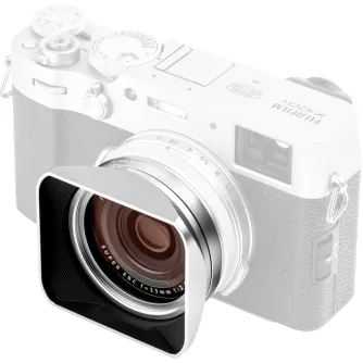 NiSi Lens Hood, UV-Filter & Cap for Fujifilm X100 Silver - High-quality lens accessories for enhanced photography