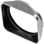 NiSi Lens Hood, UV-Filter & Cap for Fuji X100 Silver - Премиум комплект защиты объектива с серебристой отделкой и точной подгонкой