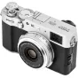 NiSi Lens Hood, UV-Filter & Cap для Fujifilm X100 Silver - 49mm кап для объектива с UV-фильтром и серебряным колпачком, совместим с камерами серии Fujifilm X100