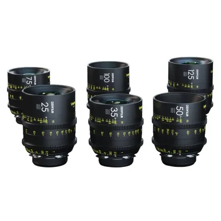 DZOFILM Vespid Prime 6-Lens Kit (25/35/50/75/100/125 T2.1)