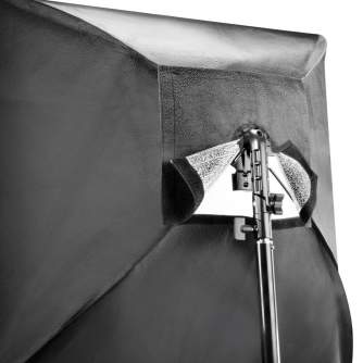 Softboxes - walimex Set Quad Flash Holder incl. Softb. 90x90cm - quick order from manufacturer