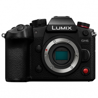 Bezspoguļa kameras - Panasonic Premium Panasonic Lumix GH6 Body (DC-GH6E) - ātri pasūtīt no ražotāja