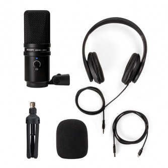 Podcast Microphones - Zoom ZUM-2PMP USB Podcast Mic Pack - quick order from manufacturer
