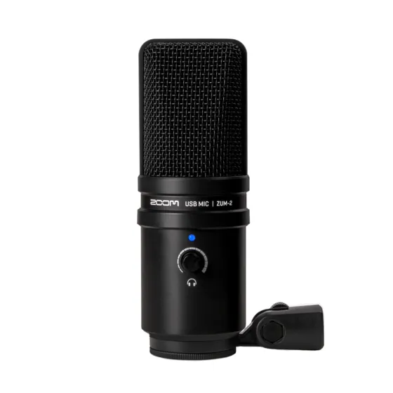 Zoom ZUM-2 dinamiskais lielās diafragmas USB mikrofons