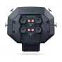 Zoom EXH-8 XLR Expansion Capsule for H8 with four gain knobs, four phantom power indicators, and textured grip.