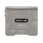 Roland VC-1-HS HDMI в SDI видео-конвертер с маркированными портами, встраиваемым аудио и поддержкой HDCP для профессионального преобразования видеосигналов.
