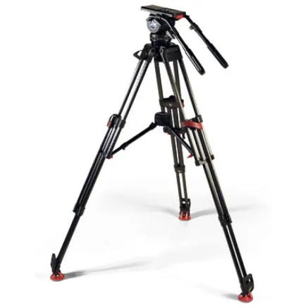 Sachtler System 20 S1 SL HD MCF tripod kit with mid-level spreader & bag