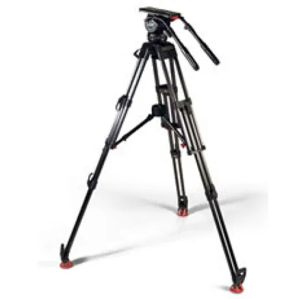 Sachtler System 20 S1 HD MCF tripod kit with mid-level spreader & bag