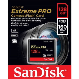 SanDiskExtremePROCompactFlashCard160MBs128GB
