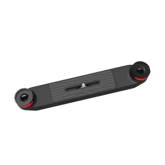 SeaLife Flex-Connect Dual Tray (SL9904) - divu gaismu montēšanas sistēma zemūdens kamerām ar sarkaniem akcentiem un ātrās atbrīvošanas rokturiem