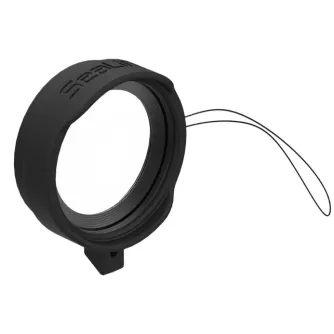 SeaLife Super Macro Close Up Lens (SL571) with rubberized lens mount and safety lanyard for underwater macro photography