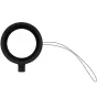 SeaLife Super Macro Close Up Lens - Micro Series & RM-4K (SL571) with a black circular lens featuring a white center, rubberized rim, and a thin black lanyard attached to a small tab.