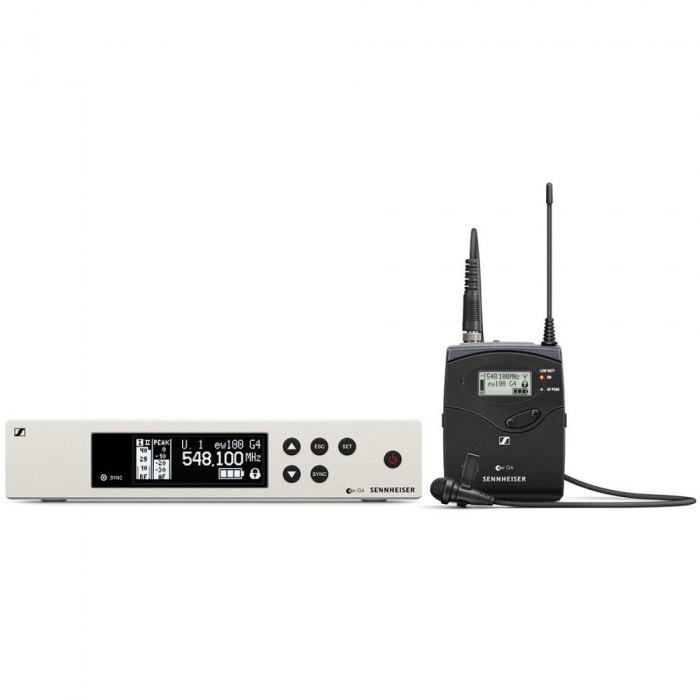 Bezvadu audio sistēmas - Sennheiser ew 100 G4-ME2-A Wireless Lavalier Mic Set - ātri pasūtīt no ražotāja