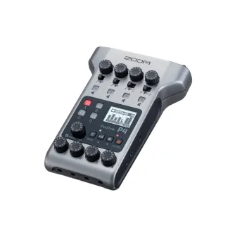 Skaņas ierakstītāji - Zoom P4 PodTrak Podcasting Mixer and Interface - ātri pasūtīt no ražotāja