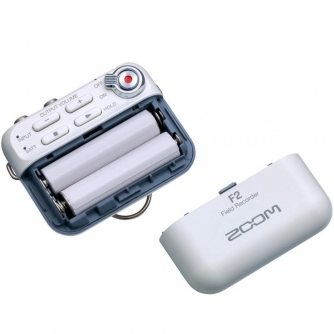 Диктофоны - Zoom F2 White Field Recorder & Lavalier Mic - быстрый заказ от производителя
