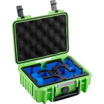 Hard Cases - BW B&W CASES TYPE 500 FOR DJI OSMO POCKET 3 CREATOR COMBO, GREEN 109068 - quick order from manufacturer