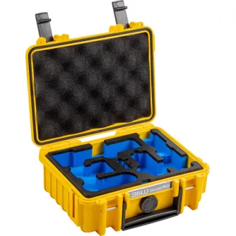 Cietie Koferi - BW B&W CASES TYPE 500 FOR DJI OSMO POCKET 3 CREATOR COMBO, YELLOW 109064 - ātri pasūtīt no ražotāja