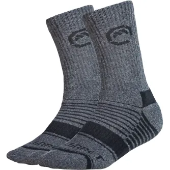 Clothes - VALLERRET MERINO WOOL CREW SOCK - GREY WINTER (SIZE 36-40) 24SCK-GR-3640 - quick order from manufacturer