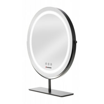 Make-up Зеркало - Humanas HS-HM Scarlet makeup mirror with LED lighting - black - быстрый заказ от производителя