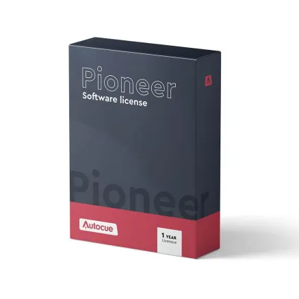 Autocue Pioneer software license pack, 1-year entitlement (P7017-0011)