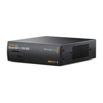 Конвертер Blackmagic Teranex Mini Quad SDI в 12G-SDI с передней панелью, портами и вентиляционными решётками