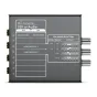 Blackmagic Mini Converter SDI to Audio with analog and digital audio outputs, switches, and SDI ports for audio de-embedding