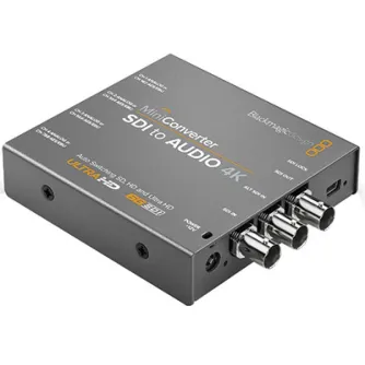 Blackmagic Mini Converter SDI to Audio 4K - Высококачественный конвертер SDI в аналоговое/цифровое аудио с поддержкой 4K