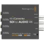 Мини-конвертер Blackmagic Design SDI to Audio 4K для преобразования SDI-видеосигнала в аналоговый аудиосигнал и цифровой AES/EBU