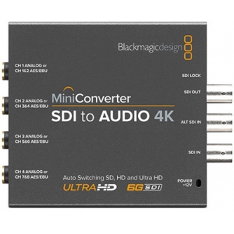 BlackmagicDesignBlackmagicMiniConverterSDI-Audio4K(BM-CONVMCSAUD4K)