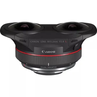 MIRRORLESS Objektīvi - Canon RF 5.2mm F2.8 L DUAL FISHEYE 180 VR lens (5554C005) - ātri pasūtīt no ražotāja