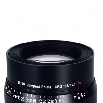 CINEMA видео объективы - Carl Zeiss CP.3 2.1/135 mm PL Mount - быстрый заказ от производителя