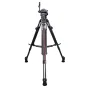 Cartoni FOCUS 8 2-St SDS CF System tripod with fluid head and Smart Lock spreader, designed for lightweight cameras up to 8kg.