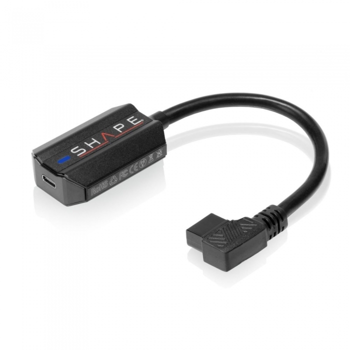 V-Mount Baterijas - Shape 100W D-Tap to USB-C Charging Adapter - ātri pasūtīt no ražotāja