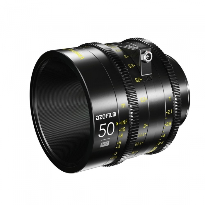 CINEMA Video Lenses - DZOFILM Vespid Cyber 50 T2.1 for PL/EF Mount with Data Interface (VV/FF) - quick order from manufacturer