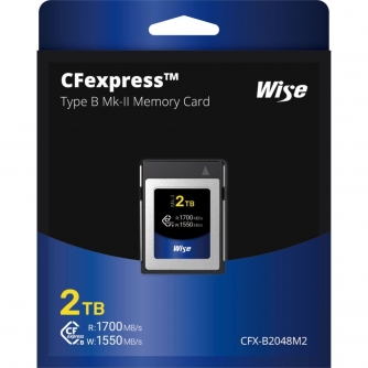 Memory Cards - Wise CFexpress Type B Mk-II 2TB (CFX-B2048M2) - quick order from manufacturer