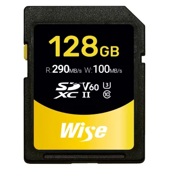 Memory Cards - Wise SDXC UHS-II V60 290MB/s 128GB (SD-S128) - buy today in Master Foto store and with delivery Best choise selected by experts