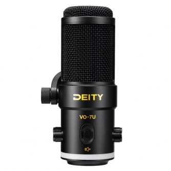 Podcast Microphones - Deity VO-7U USB Podcast Kit (Black) - quick order from manufacturer