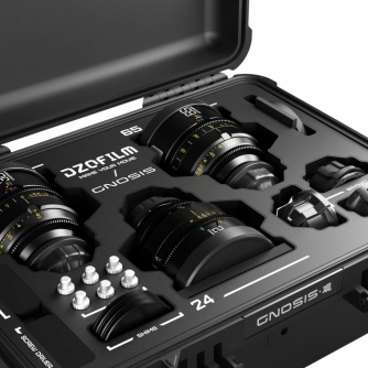 CINEMA Video Lenses - DZOFILM Gnosis 3-Lens Kit (Macro 24/32/65 T2.8) - quick order from manufacturer