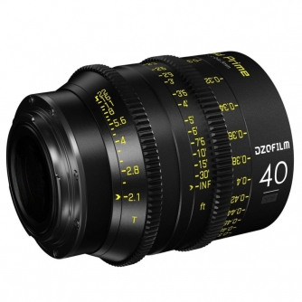 CINEMA Video Lenses - DZOFILM Vespid Prime 40 T2.1 for PL/EF Mount (VV/FF) - quick order from manufacturer