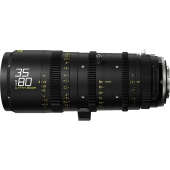 CINEMA Video Lenses - DZOFILM Cine Lens Catta Zoom 35-80 T2.9 Black for E Mount - quick order from manufacturer